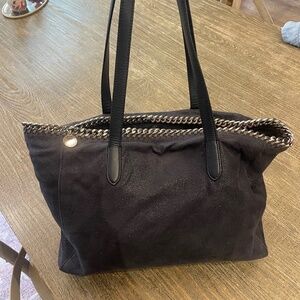 Stella McCartney Falabella Vegetarian Leather Navy Tote